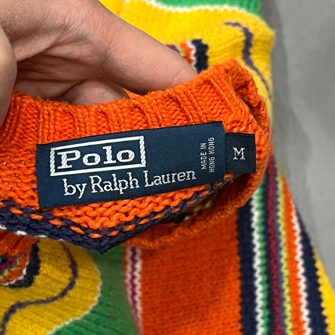  폴로랄프로렌 멀티컬러 스트라이프 니트 y16069 상품이미지5