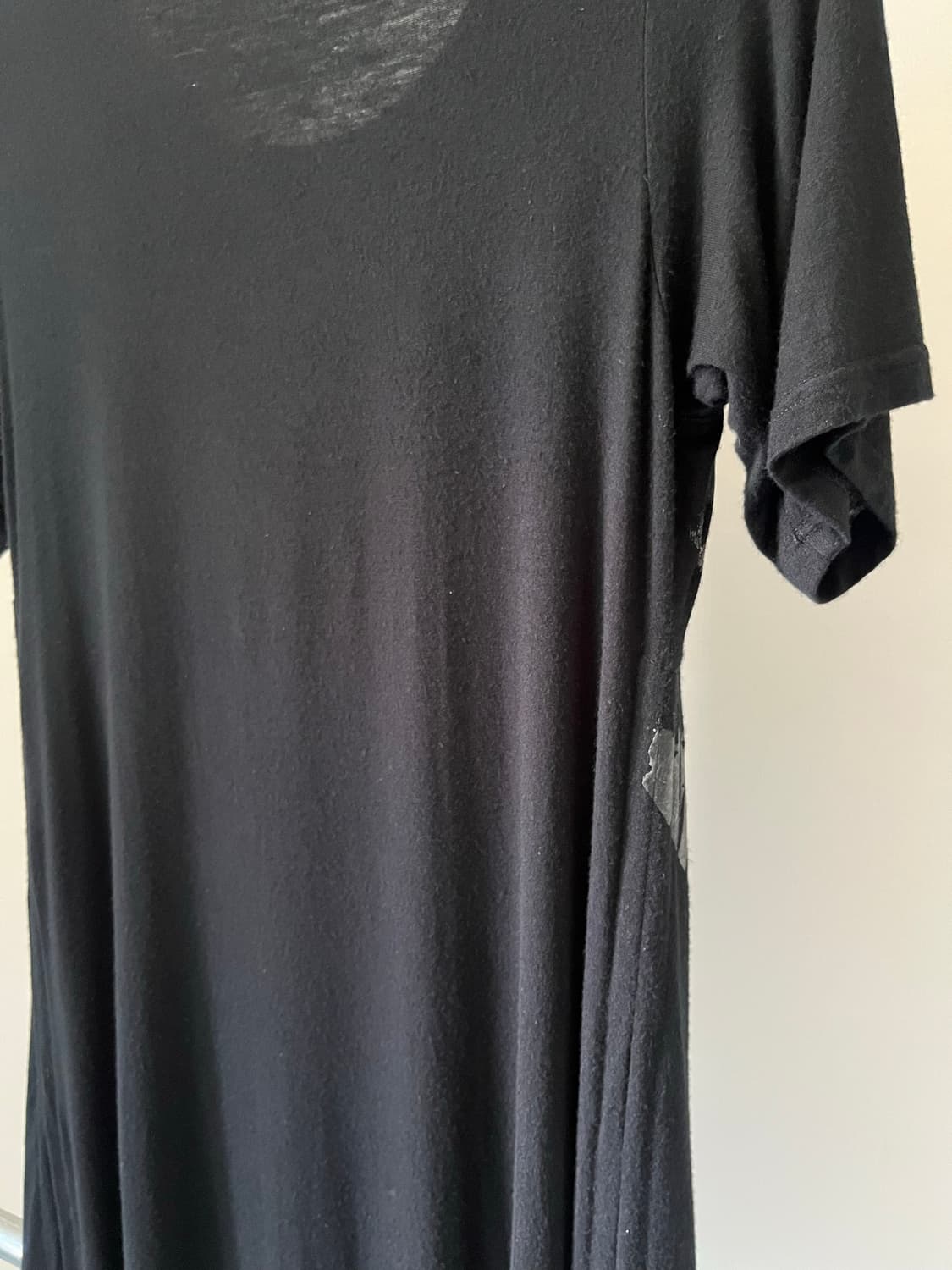 HN+DIE Lamé Coated Rayon Drape Cutsew 상품이미지8