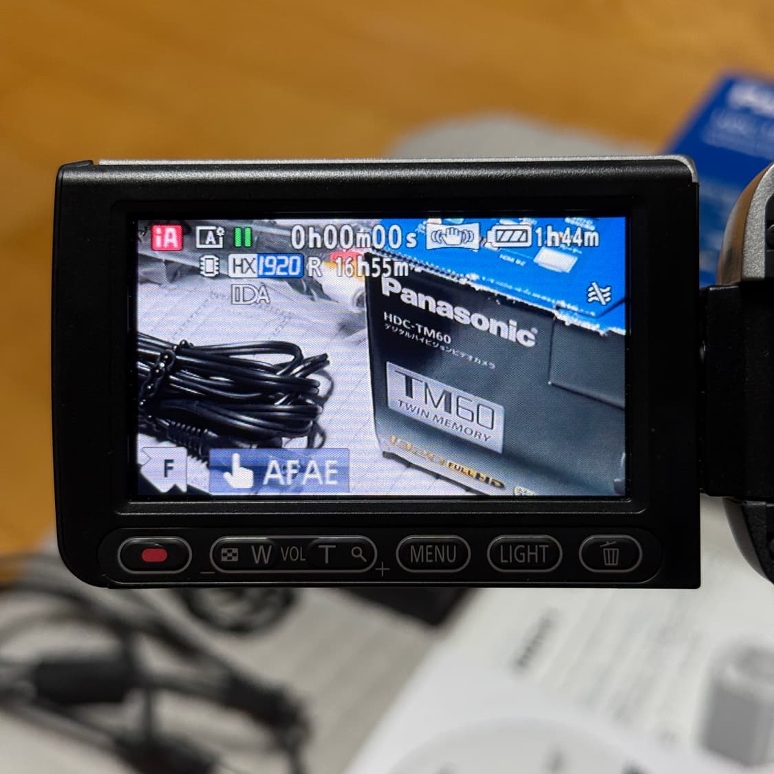 풀박스 미품 Panasonic HDC-TM60 파나소닉 빈티지캠코더 디카 상품이미지8
