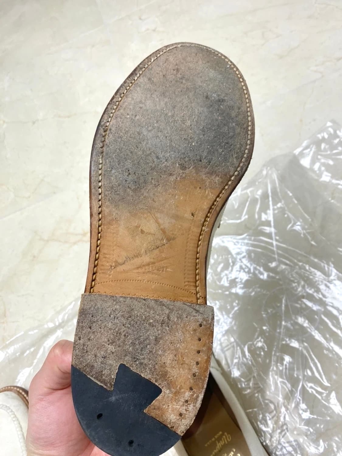 Alden 알든 유니페어 화이트벅스 페니로퍼/8.5D 상품이미지4