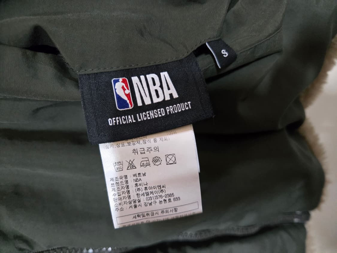 NBA 뉴욕 닉스 양털/패딩 리버시블 후드 자켓 S 상품이미지8