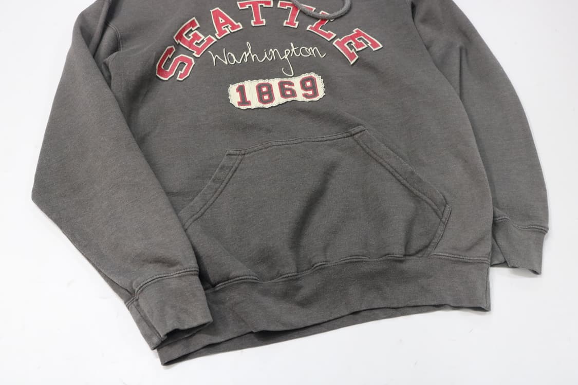 Point Sportswear 시애틀 워싱턴 아플리케 후드 티셔츠 M 상품이미지5