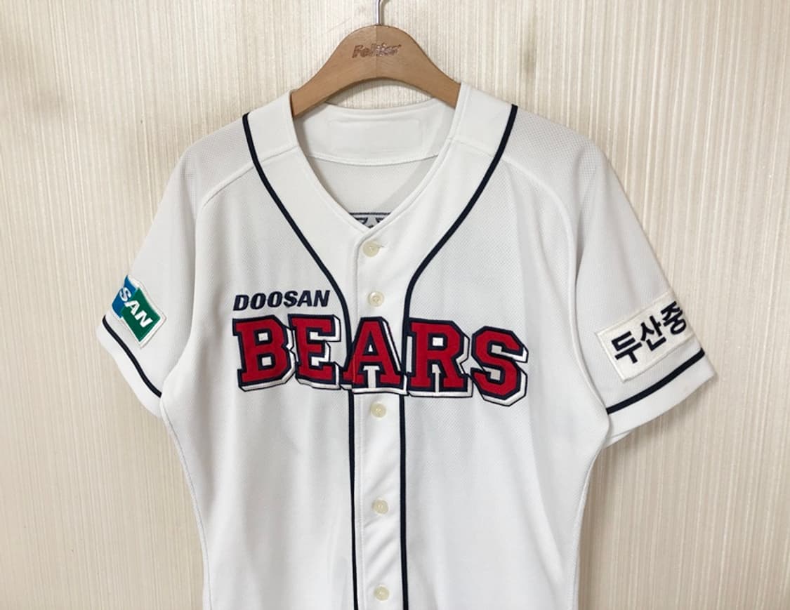 KBO 위팬 두산베어스 홈유니폼/져지 M(95) #39 이종욱 상품이미지5