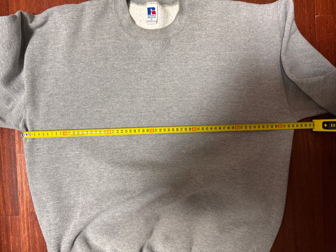 [XL] 90s 러셀 멜란지 그레이 스웻셔츠 상품이미지3