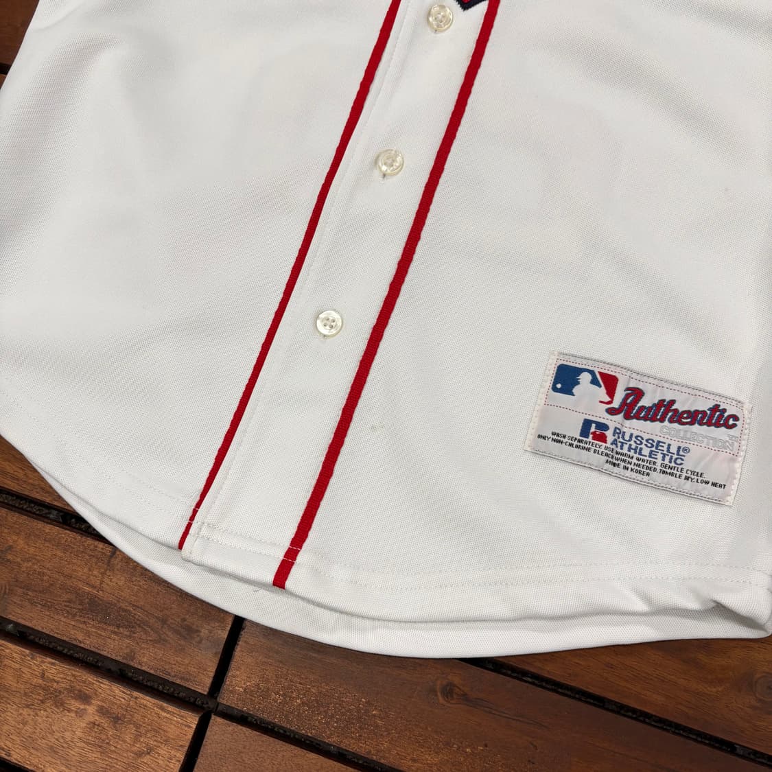 (XS) 러셀 클리블랜드 인디언스 야구 유니폼 상품이미지4