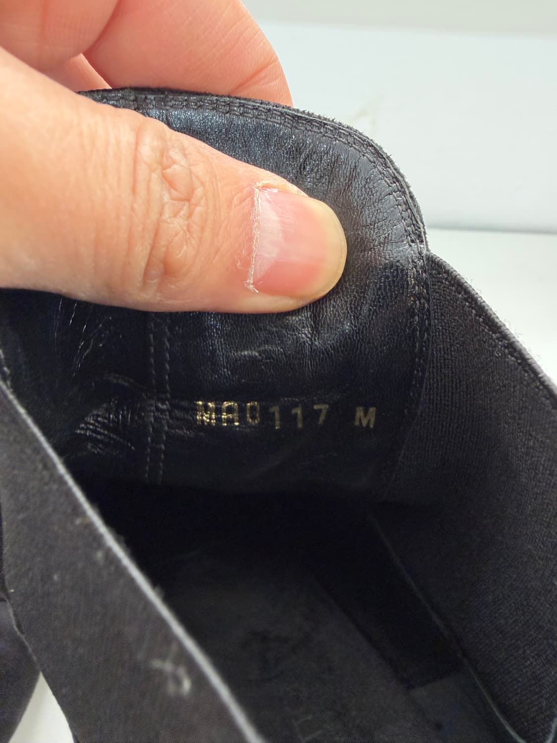 정품) 루이비통 여성 스웨이드 블랙 첼시 부츠 38 상품이미지9