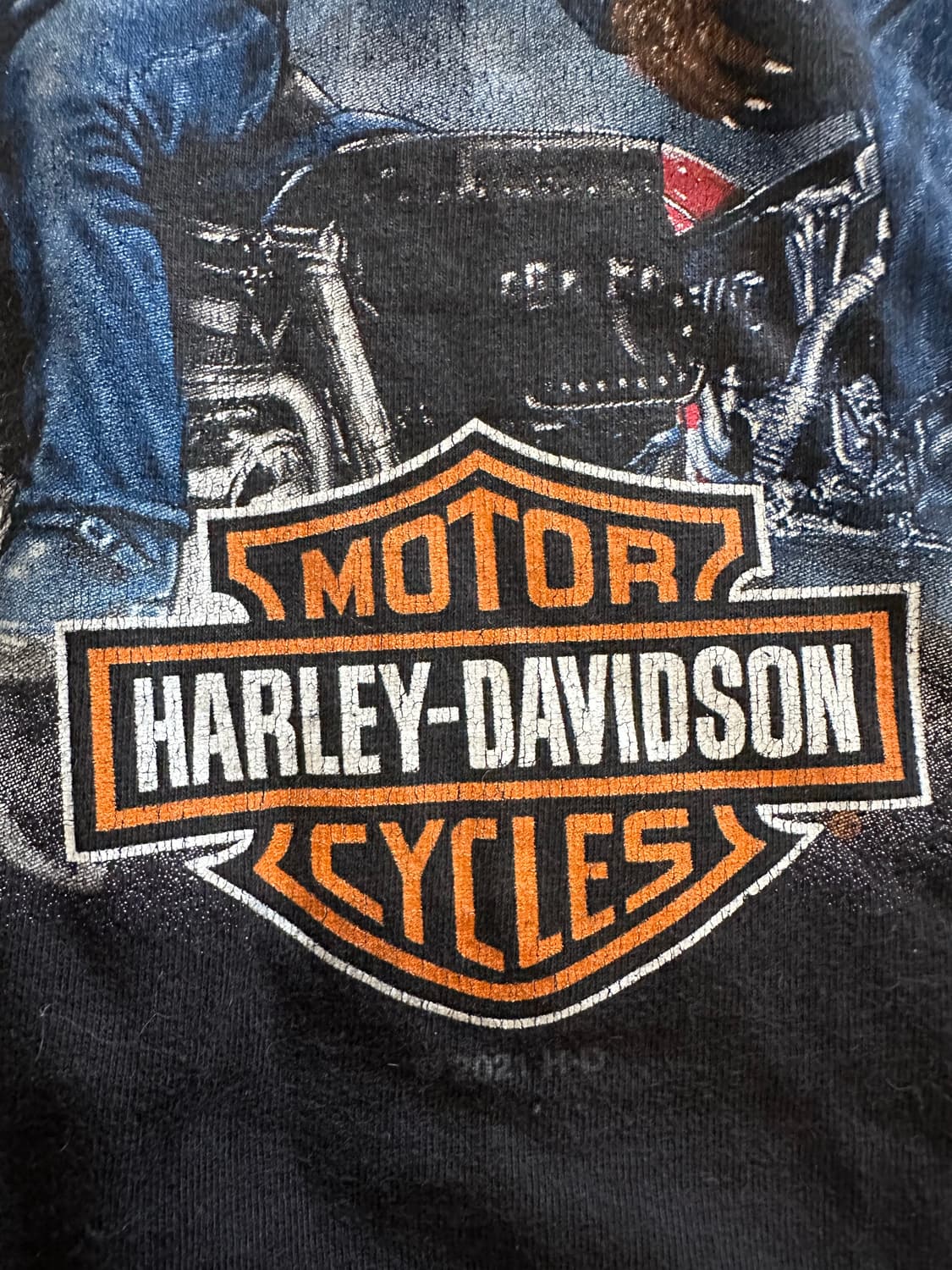 Harley Davidson Monsters Horror tee - XL 상품이미지6