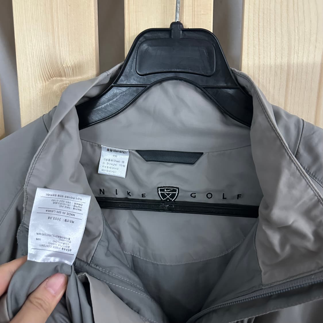 (L) 나이키 골프 그레이 아노락 자켓 상품이미지4