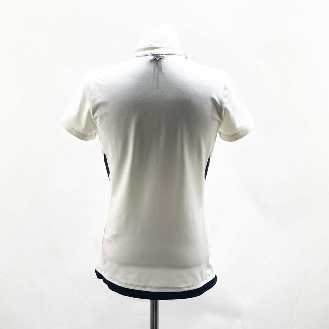 까스텔바작 여성 반집업반팔 화이트 85 진스센스 상품이미지3