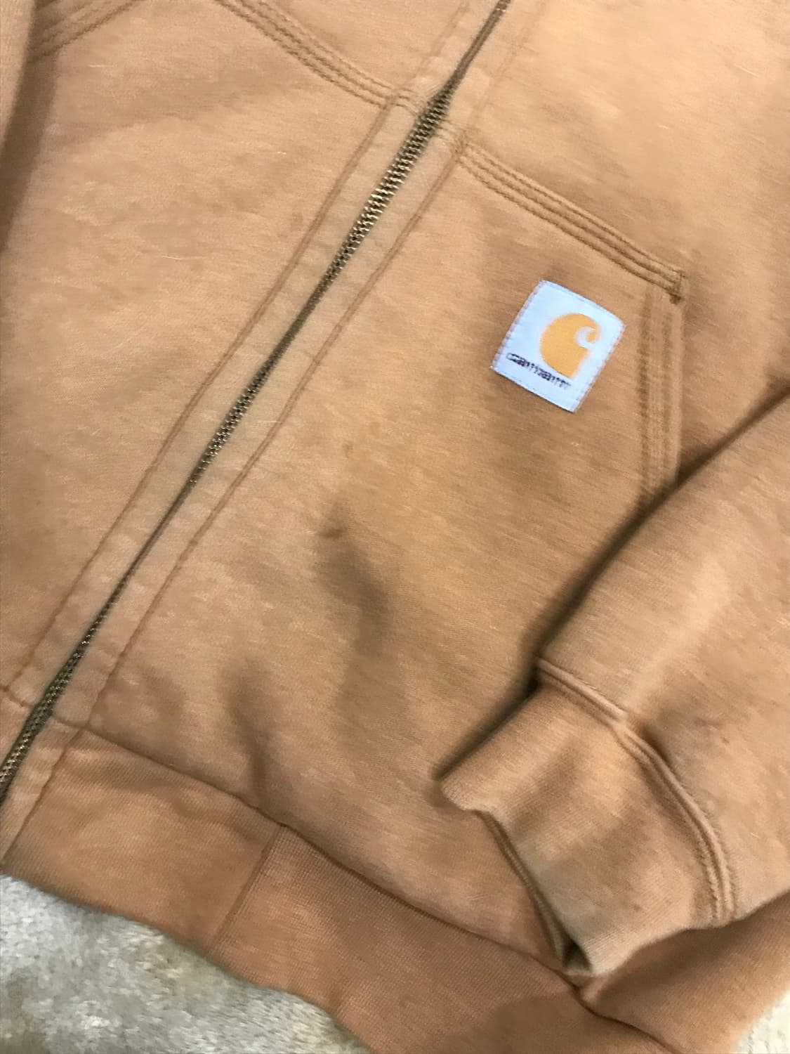 칼하트 후드집업 s 상품이미지4