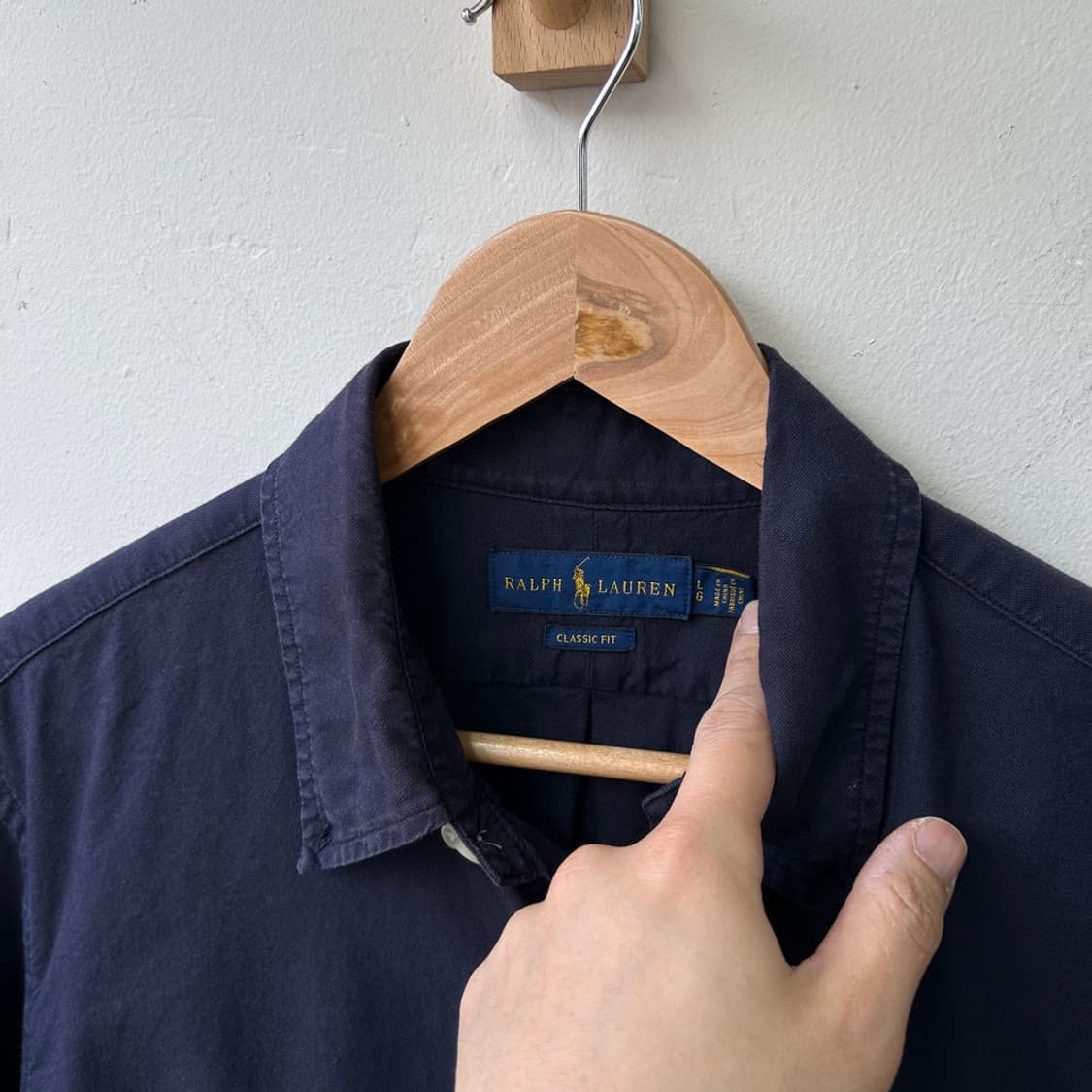 16196 - 폴로 랄프로렌 네이비 셔츠 상품이미지3