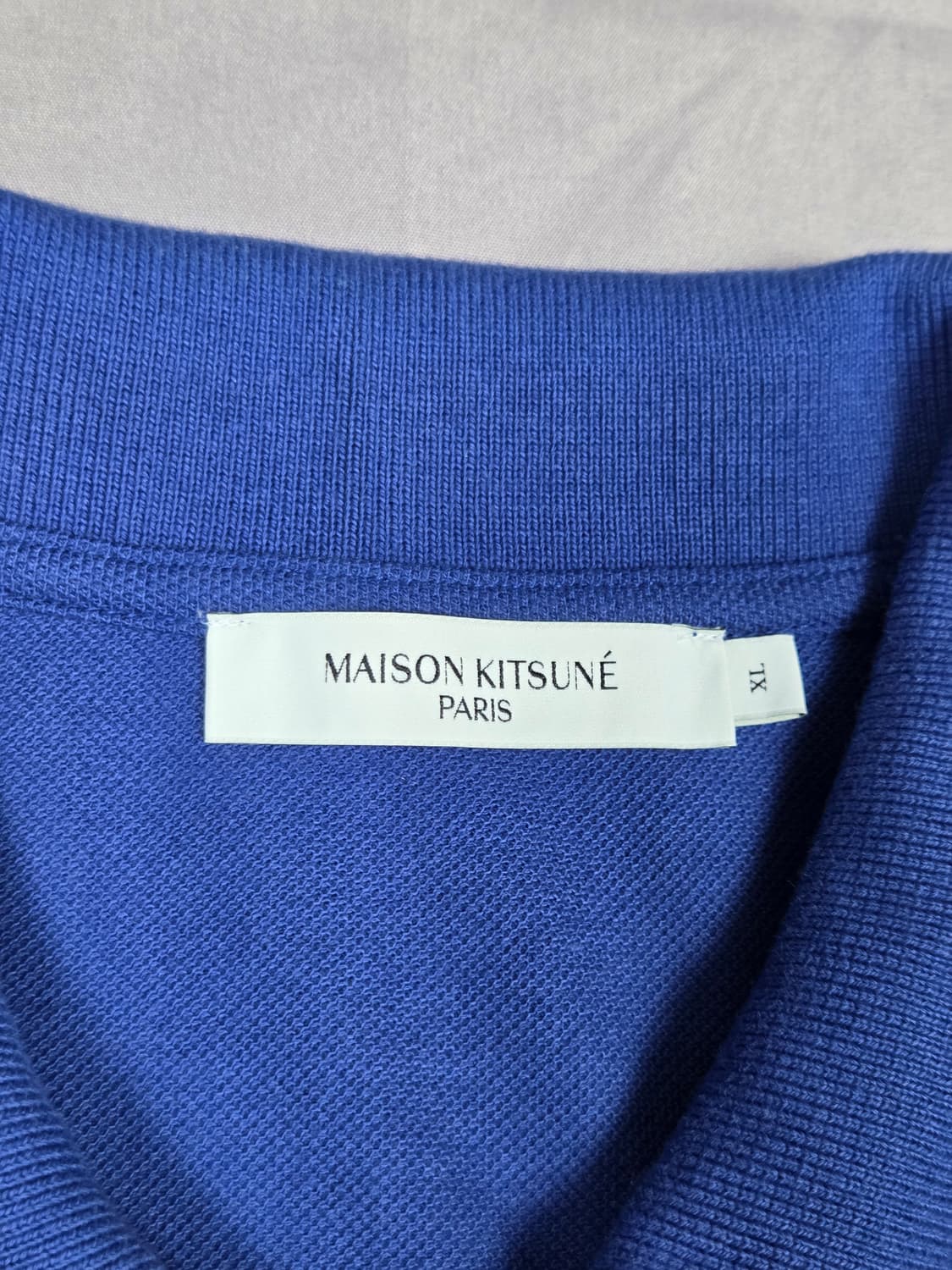 [메종키츠네] 폭스 헤드 패치 반팔 카라티 | S00092 상품이미지3