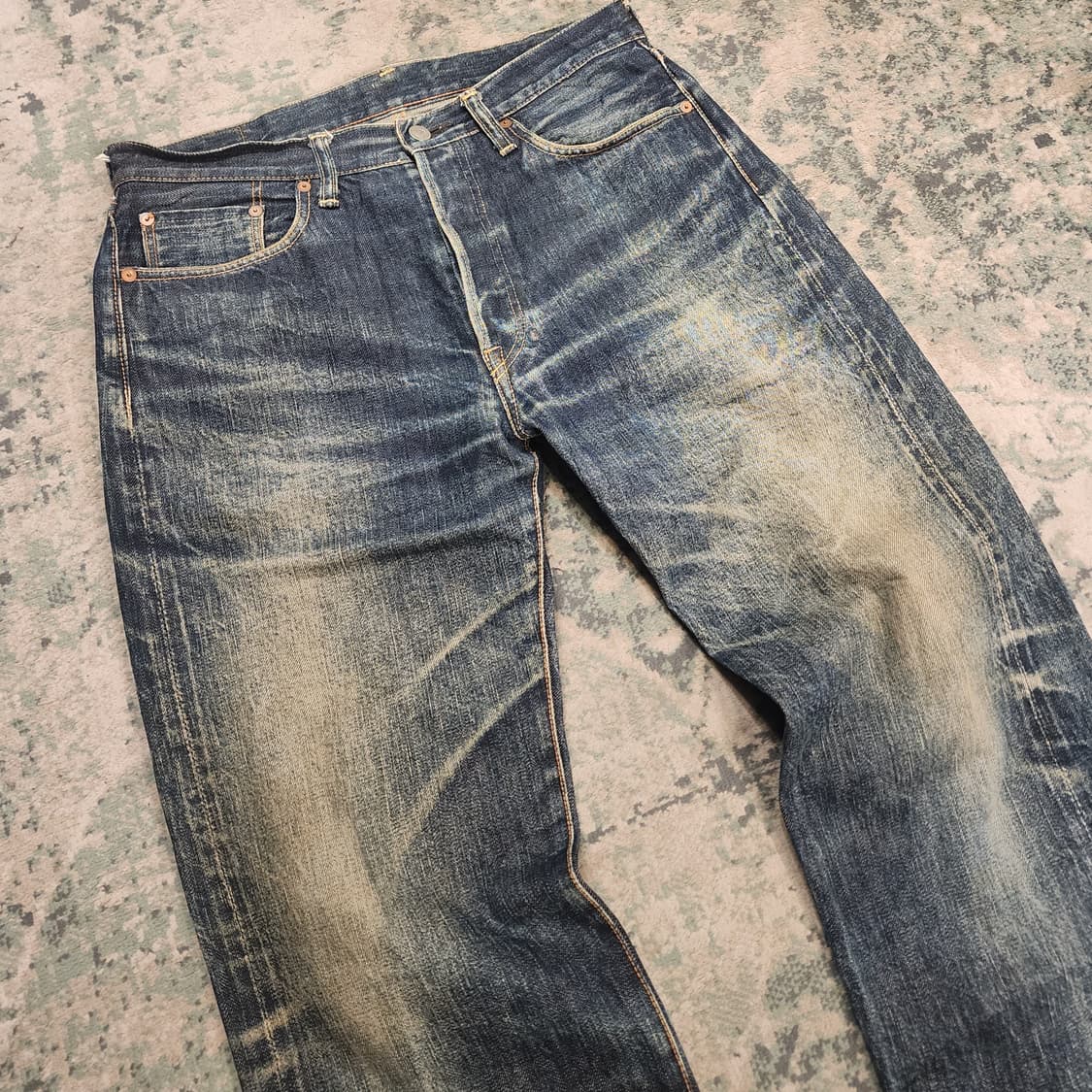 45rpm 셀비지 데님팬츠 상품이미지2