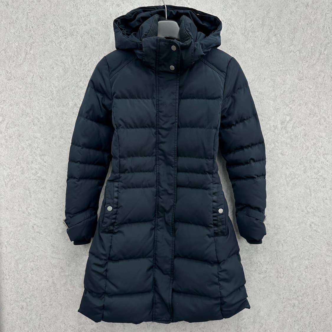 90 타미힐피거 여자 구스다운 하프패딩 상품이미지1