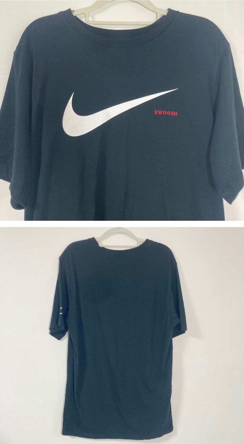 나이키 블랙반팔티L  상품이미지2