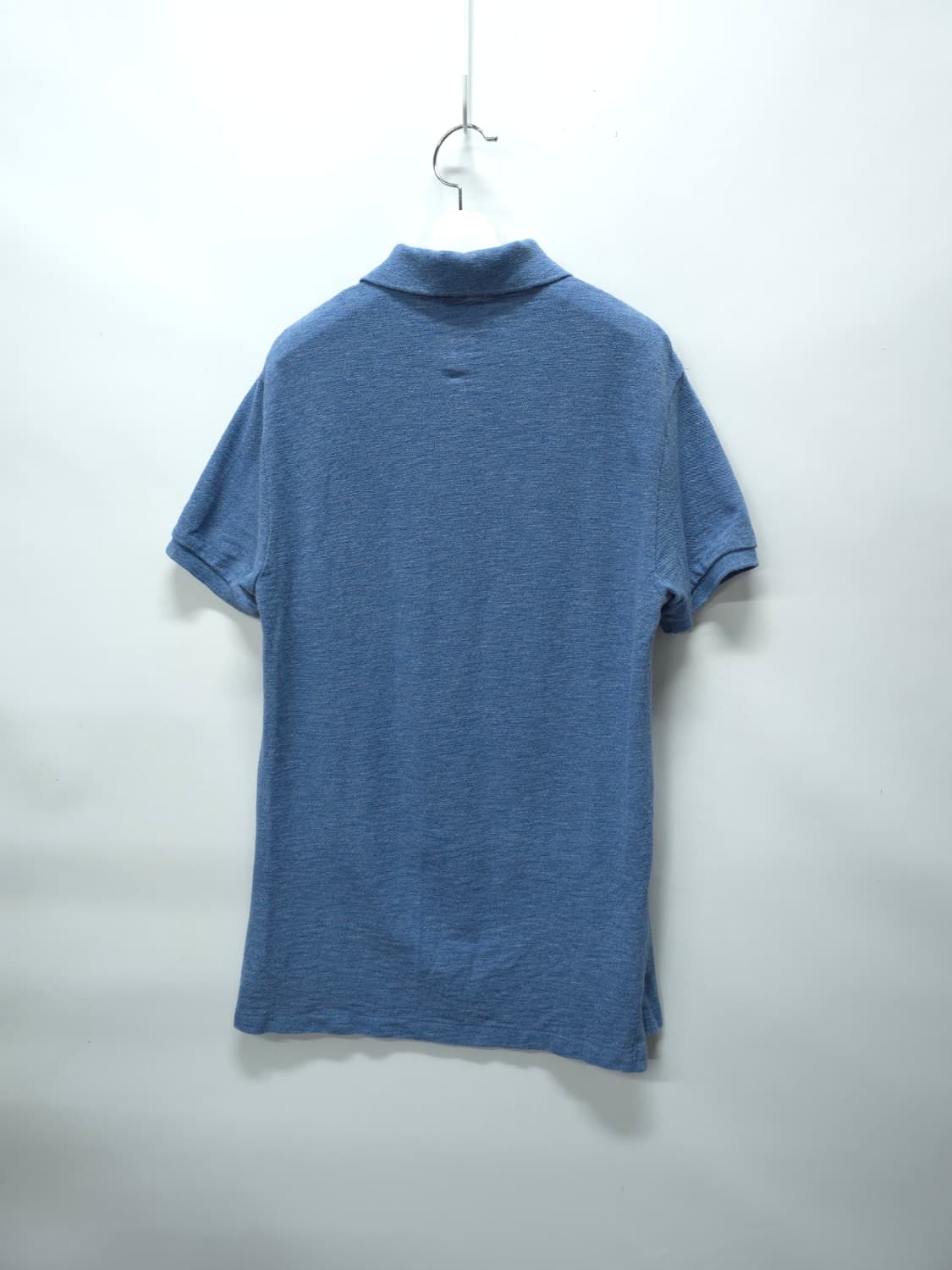 폴로 랄프로렌 슬라브 피케 카라 반팔티 블루 멜란지(95) 상품이미지9