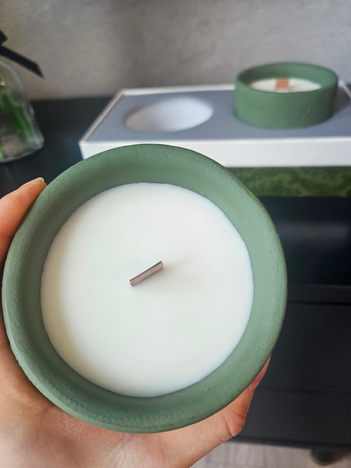 올리브 도자기캔들 2구 상품이미지6