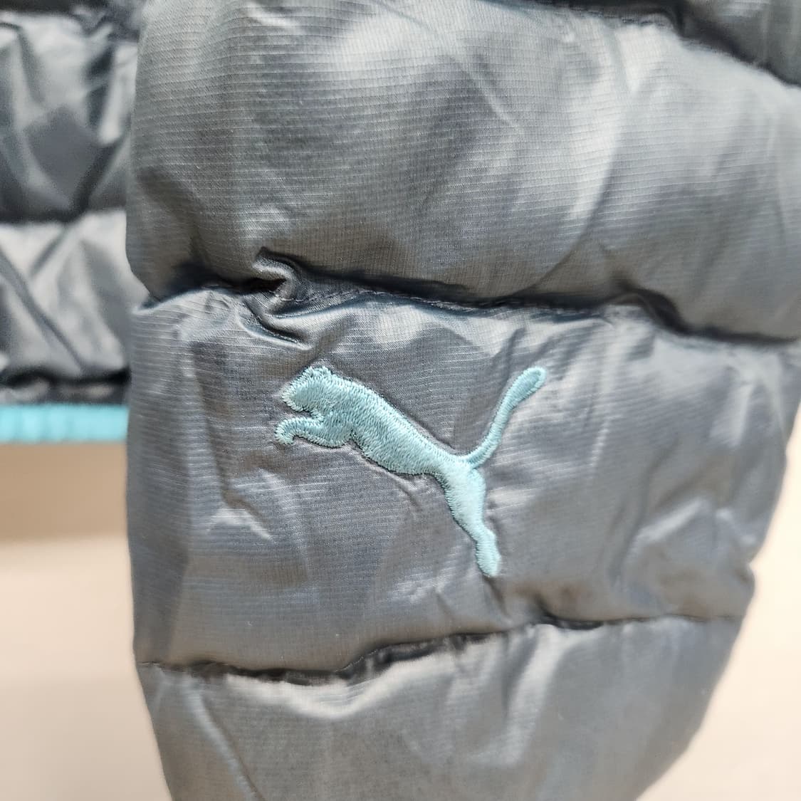 푸마 로고 구스다운 경량패딩 L(L) 상품이미지3