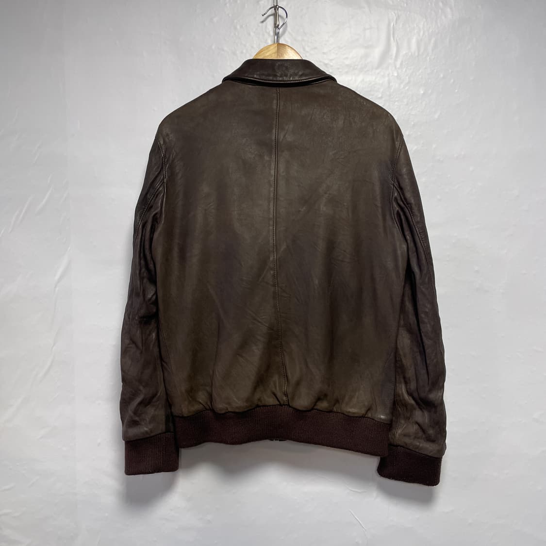 돌체앤가바나 브라운 가죽 자켓 상품이미지3