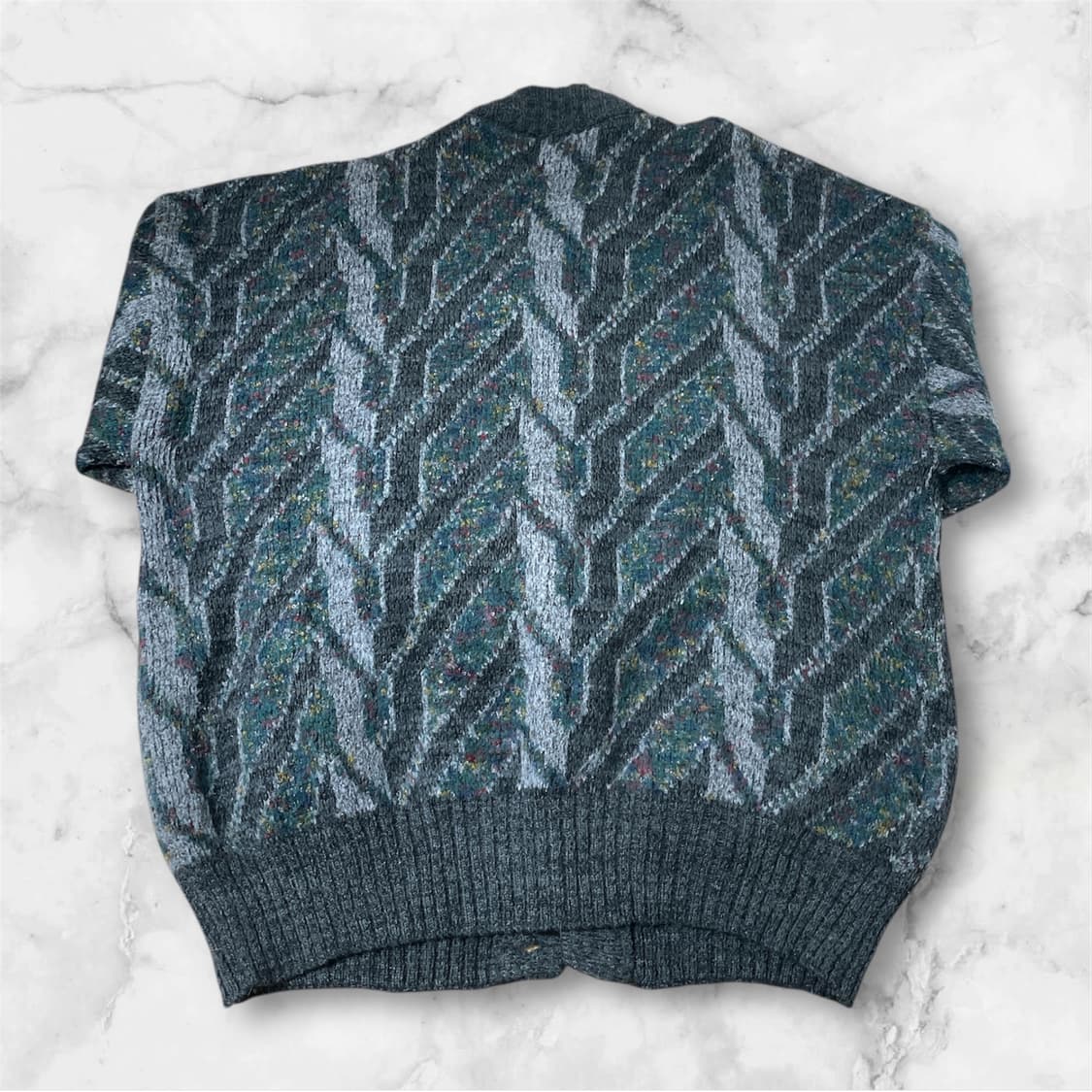 재패니즈 빈티지 - 패턴 니트 가디건 상품이미지2