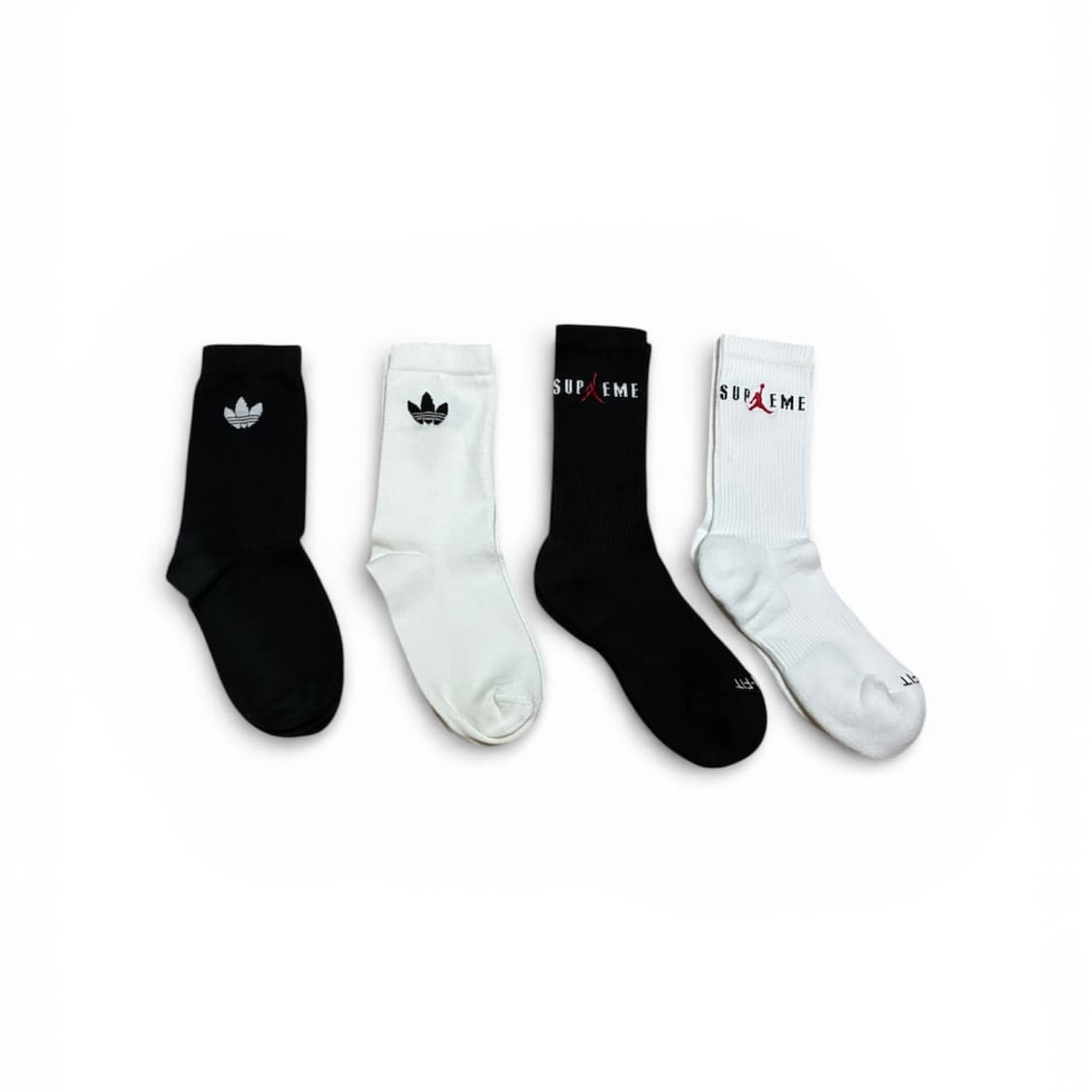 조던 양말 2켤레 + 아디다스 오리지널 양말 2켤레 상품이미지1