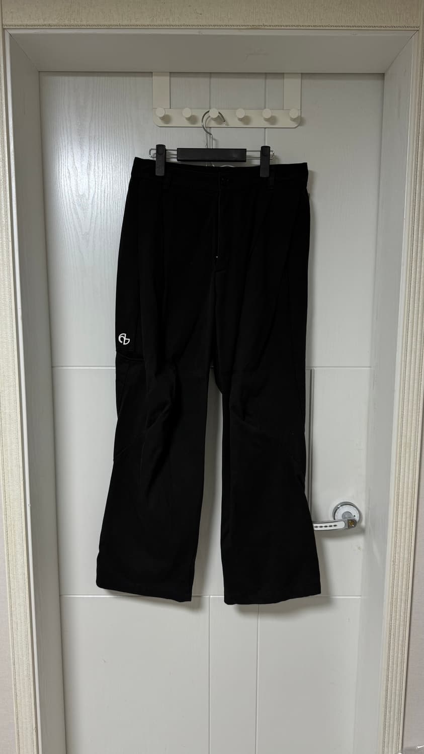 노매뉴얼 WP TWO TUCK PANTS NM43PT04M1BK 라지 상품이미지4