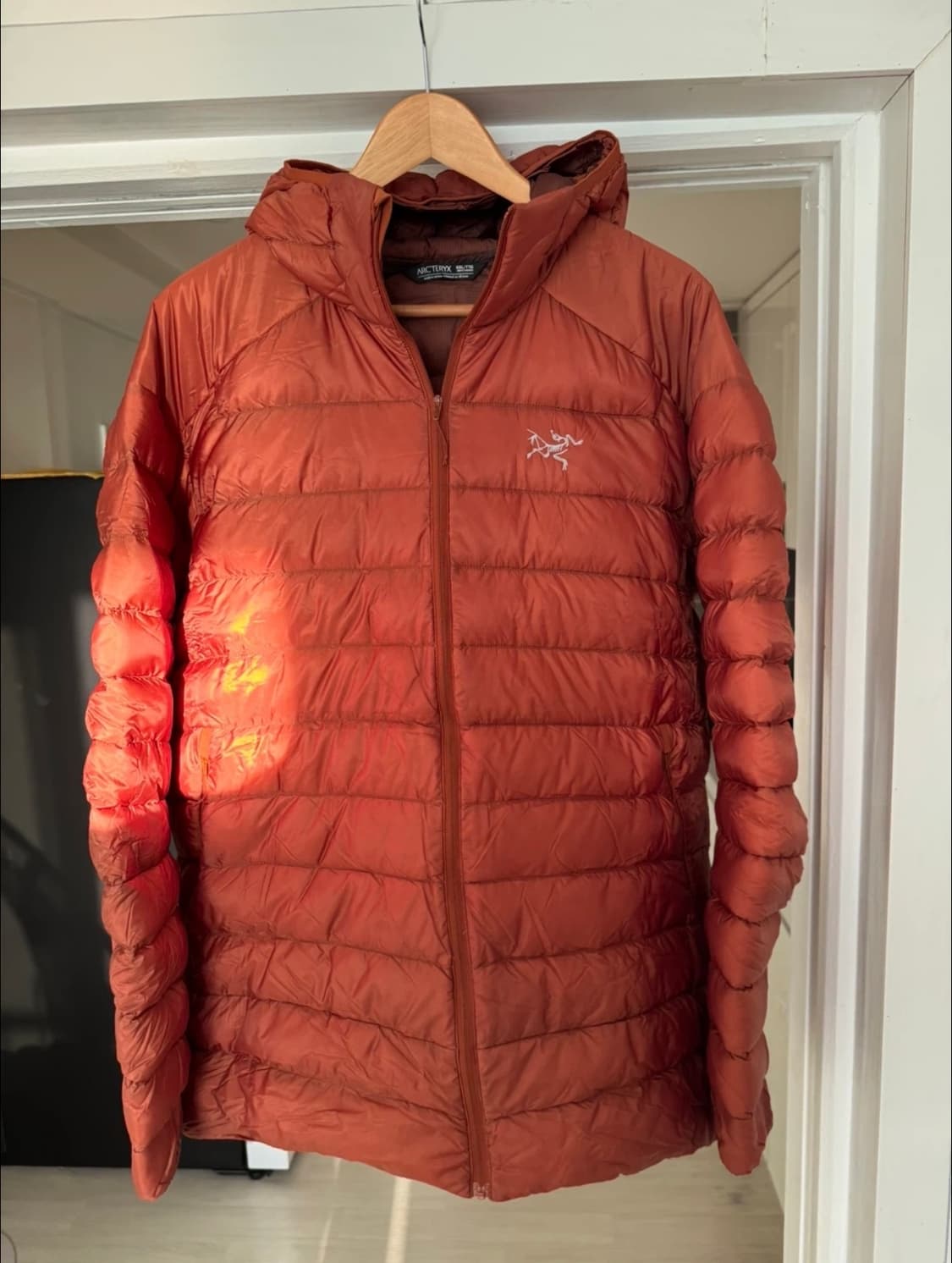 2XL 세륨 LT 코모레비(브라운) 후디 다운 자켓 / 경량패딩  상품이미지1