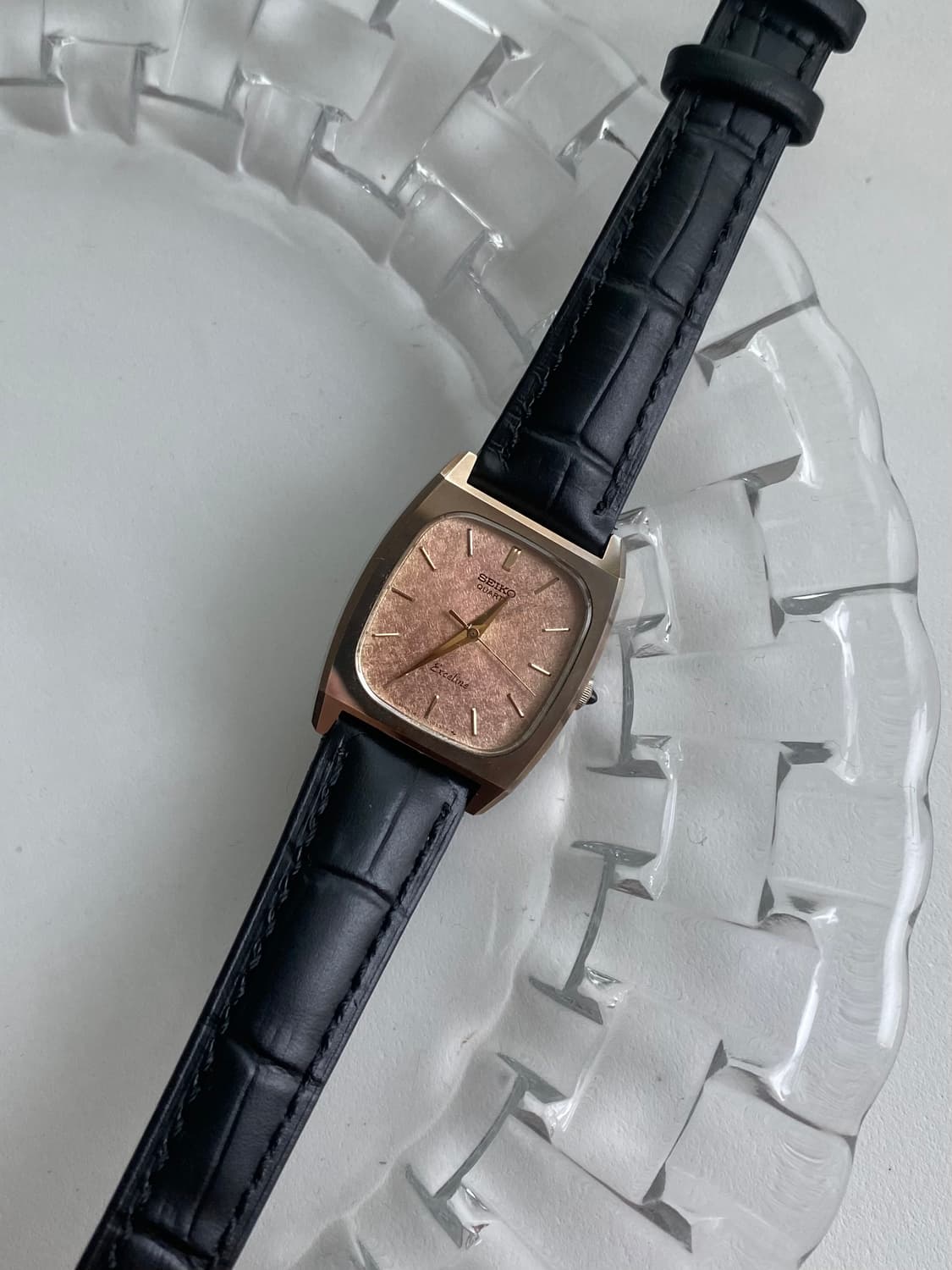 Seiko 세이코 엑셀린 쿼츠 로즈골드 상품이미지1