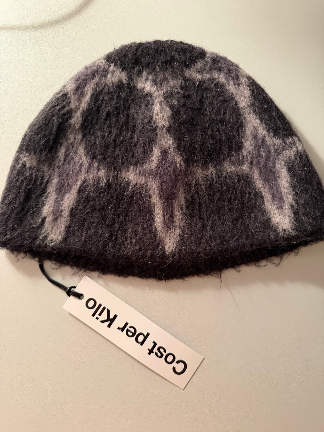 코스트 퍼 킬로 앙고라 비니 블랙 상품이미지1