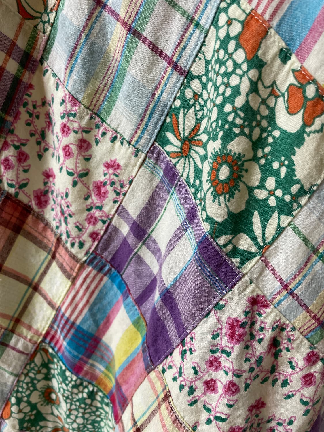 빈티지 패치 나시탑 상품이미지3