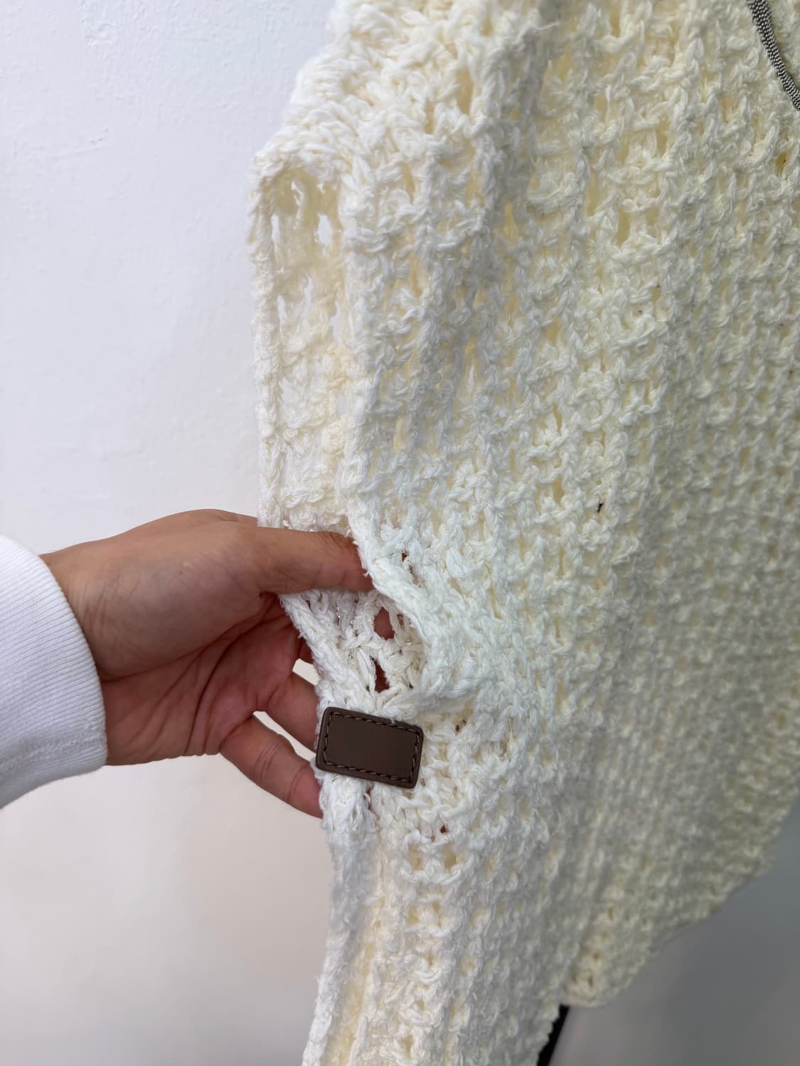 정품) 파비아나필리피 여성 크로셰 니트 탑 S  상품이미지5