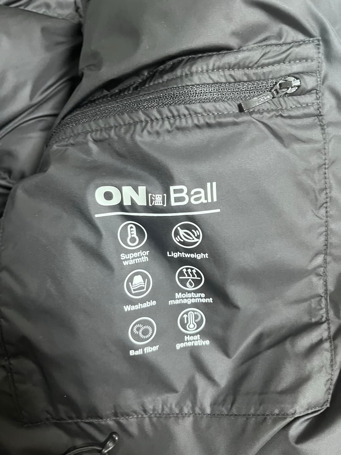 노스페이스 여성 눕시 온볼 패딩 M 상품이미지3