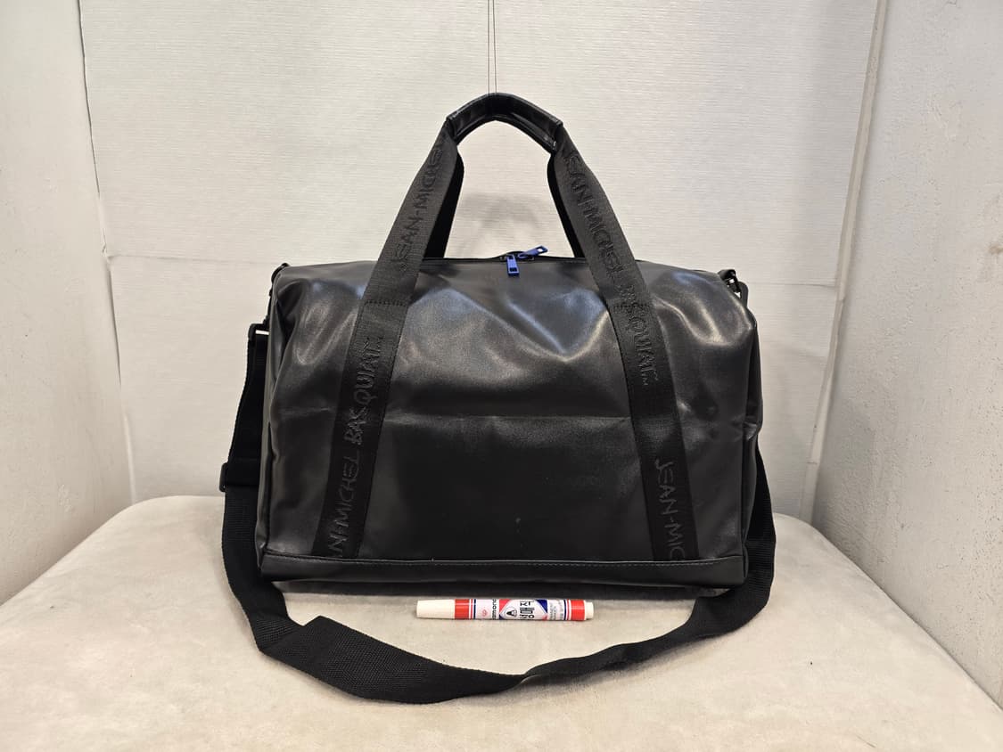 장 미쉘 바스키아 블랙 보스턴백 여행가방 상품이미지2