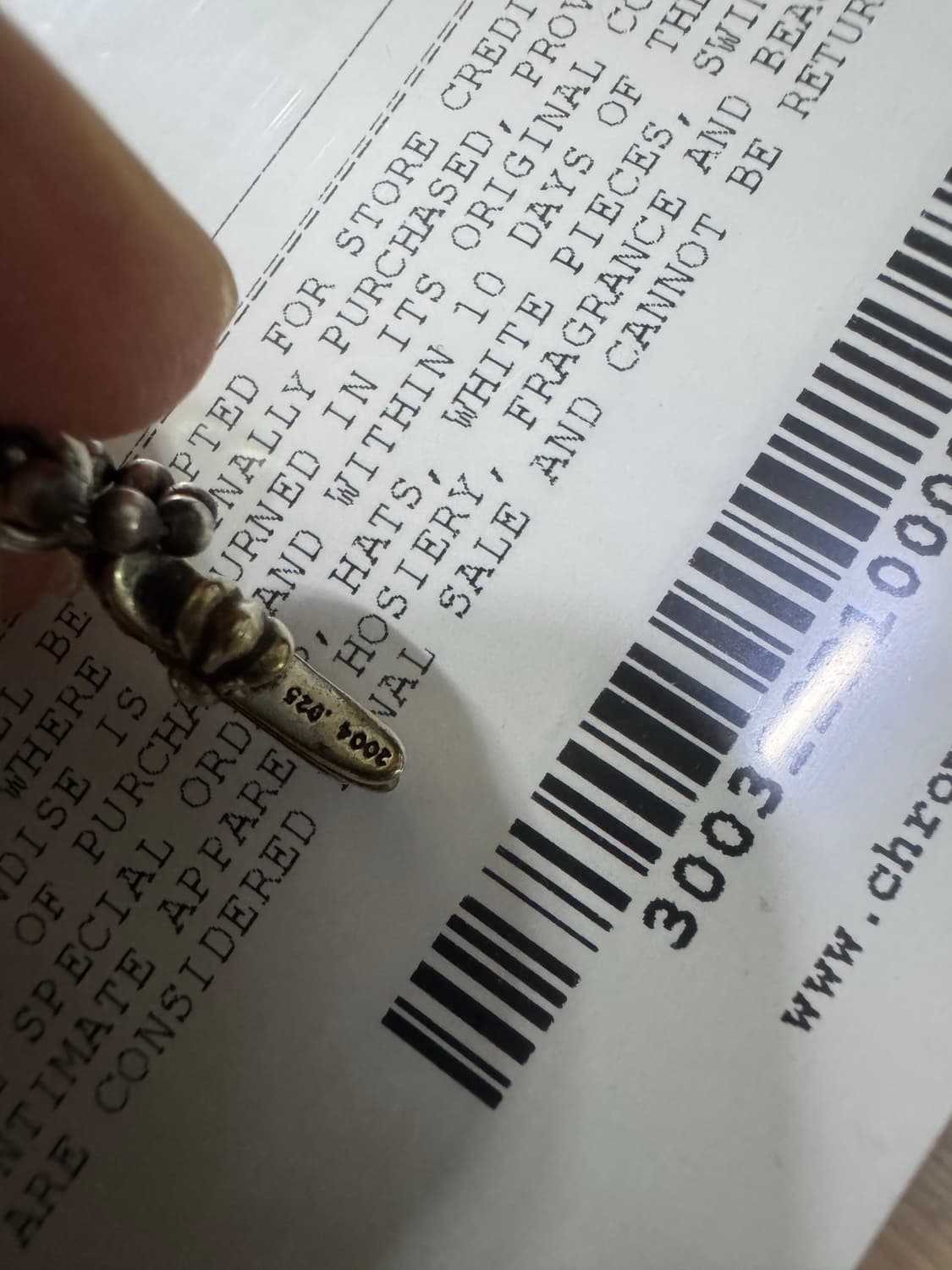 크롬하츠 베이비팻 베이비펫 파베 다이아몬드 상품이미지4