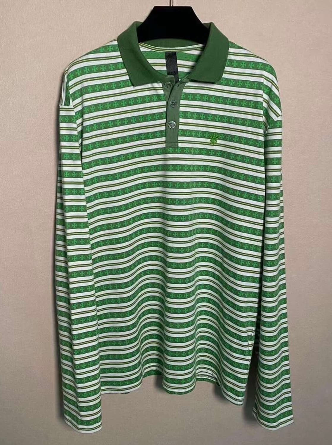 크롬하츠 폴로 카라티 그린 상품이미지4