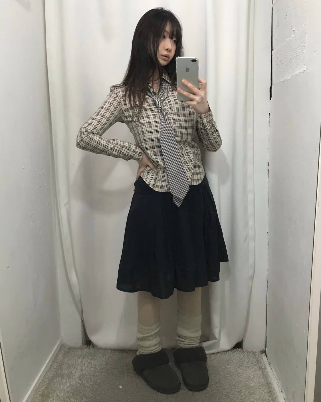 버버리 스몰로고 노바 체크 셔츠 상품이미지2