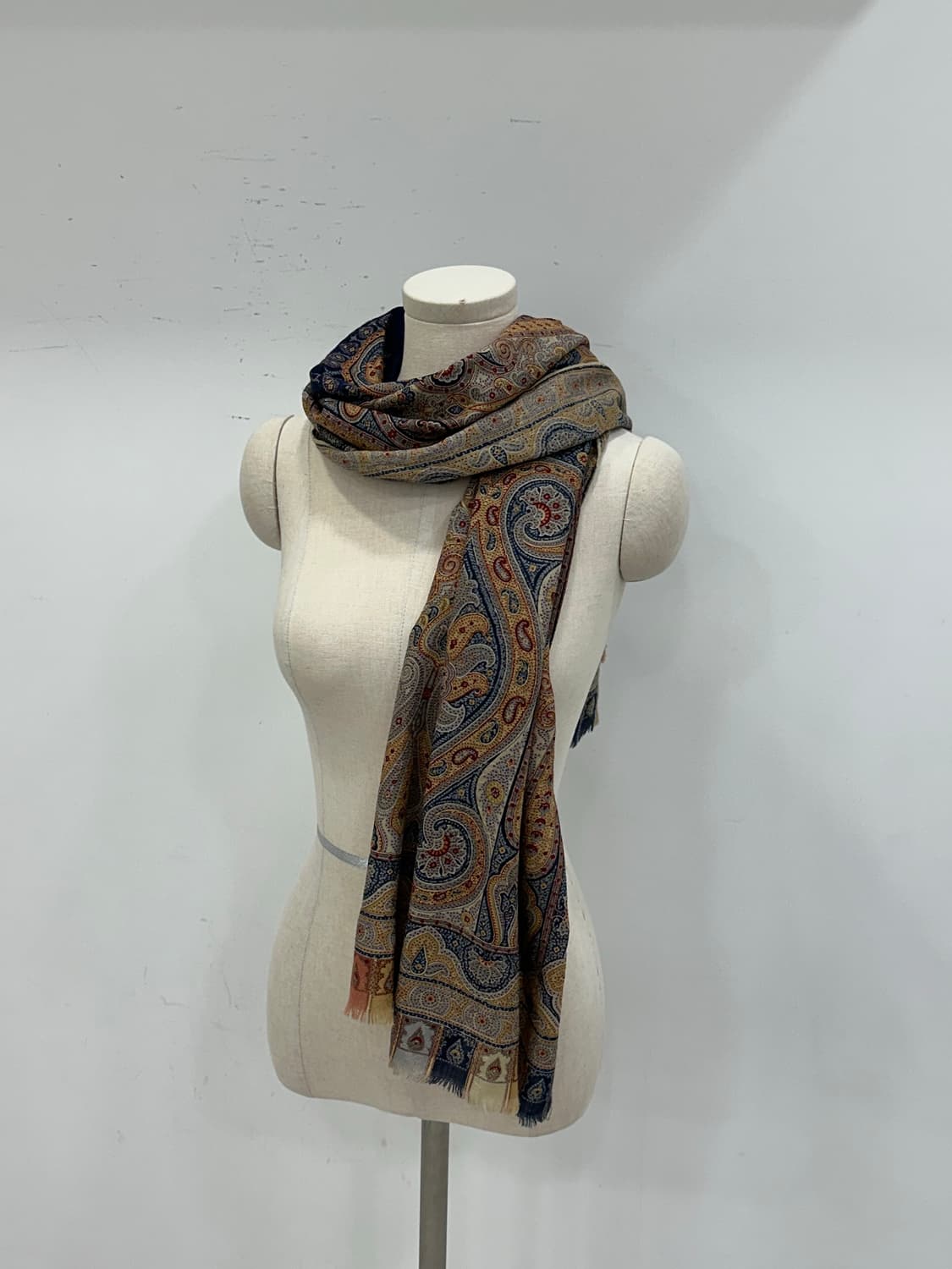 에트로 실크 울 머플러 숄 상품이미지7