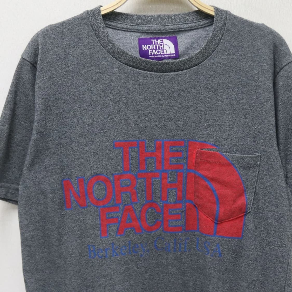 노스페이스 퍼플라벨 빅 로고 반팔 티셔츠 65610 상품이미지3