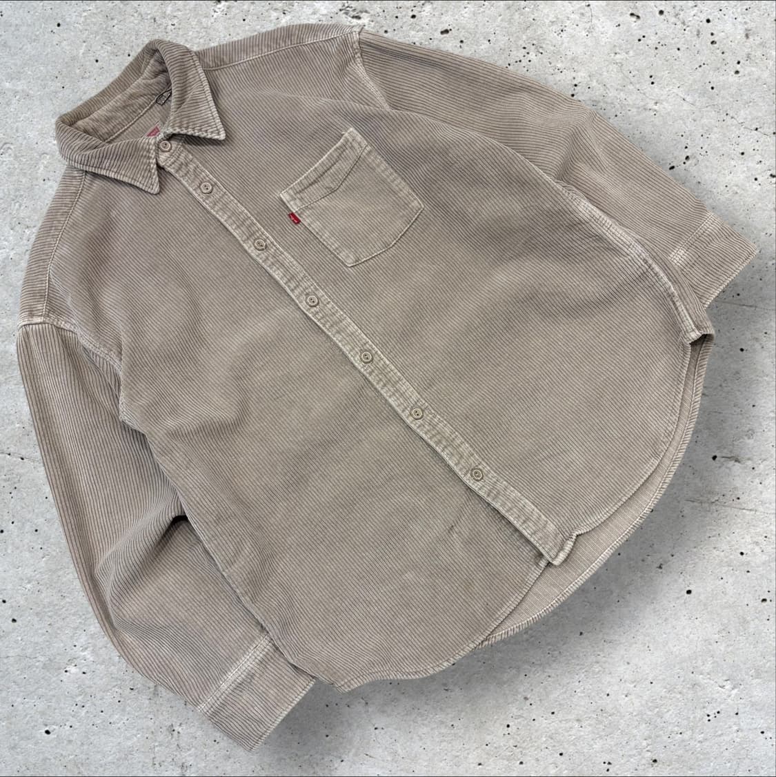 [XS] 리바이스 코듀로이 셔츠 베이지 B869 상품이미지1