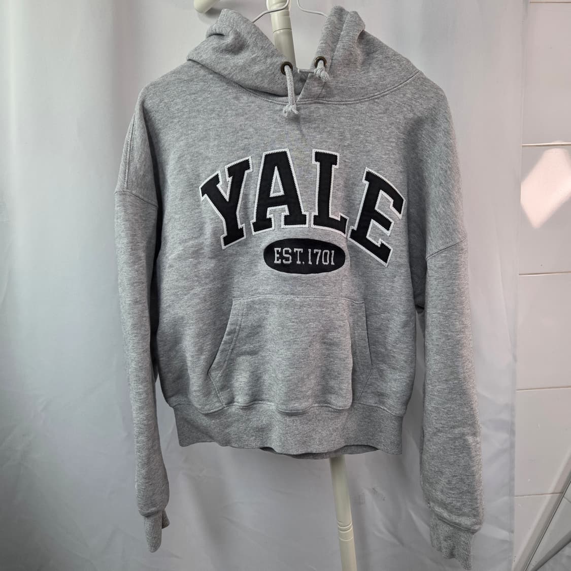 66 예일 후드키셔츠 크롭  상품이미지1