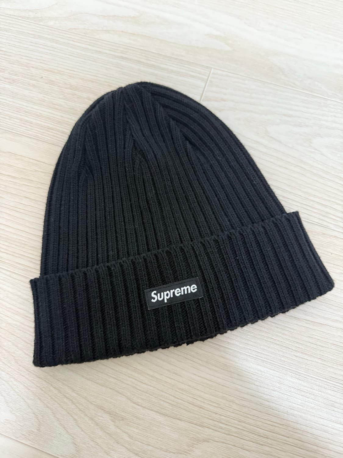 슈프림 오버다이드 비니 블랙 상품이미지2