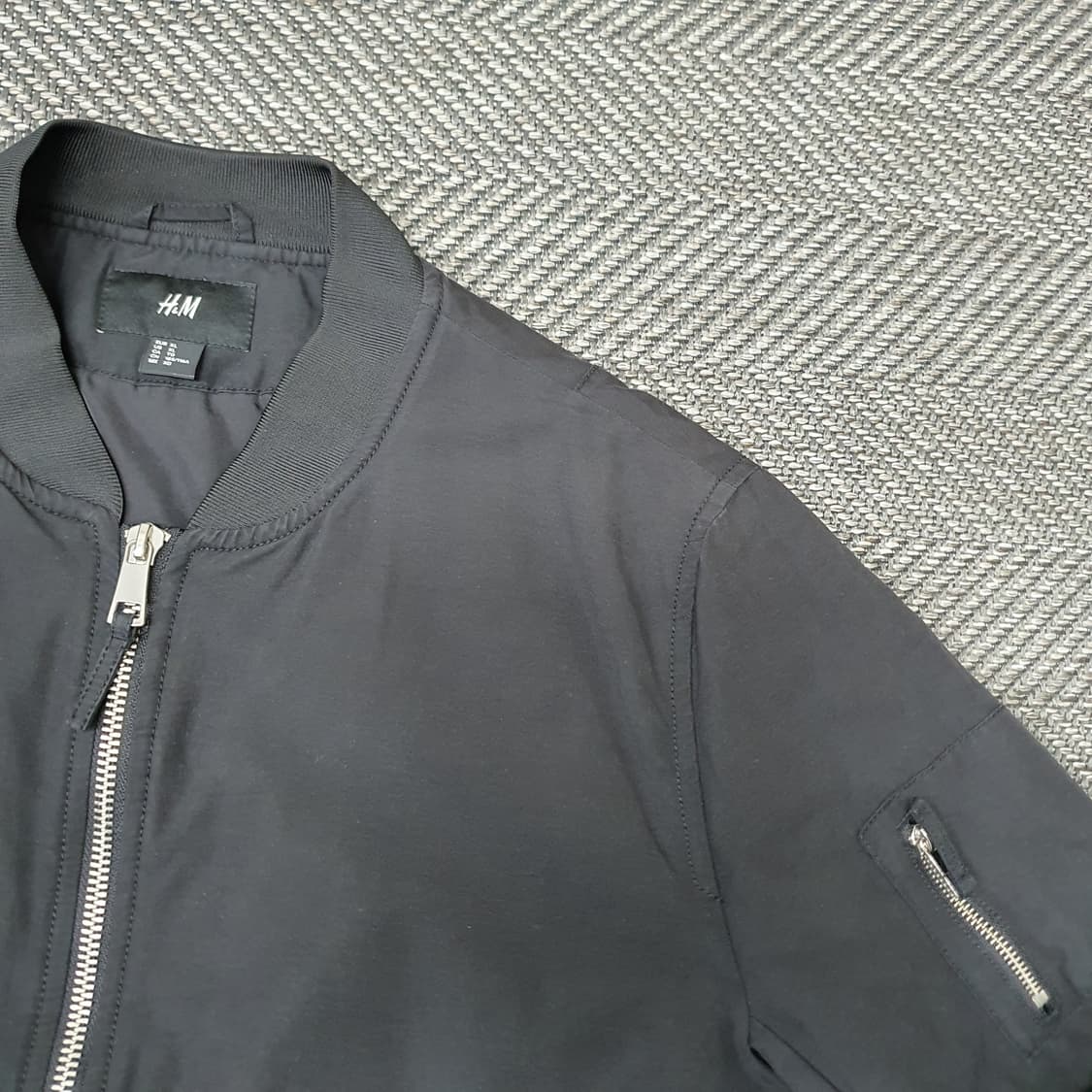 H&M 에이치앤엠 오버핏 집업점퍼 남자105 상품이미지3