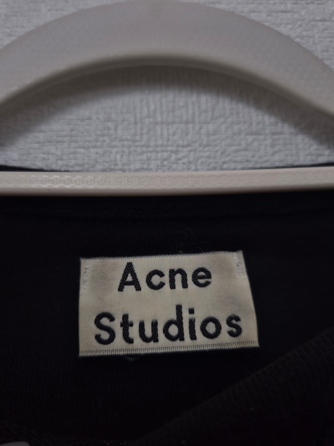 아크네 스튜디오 블랙 맨투맨 오버핏 / 110 (정품) 상품이미지5