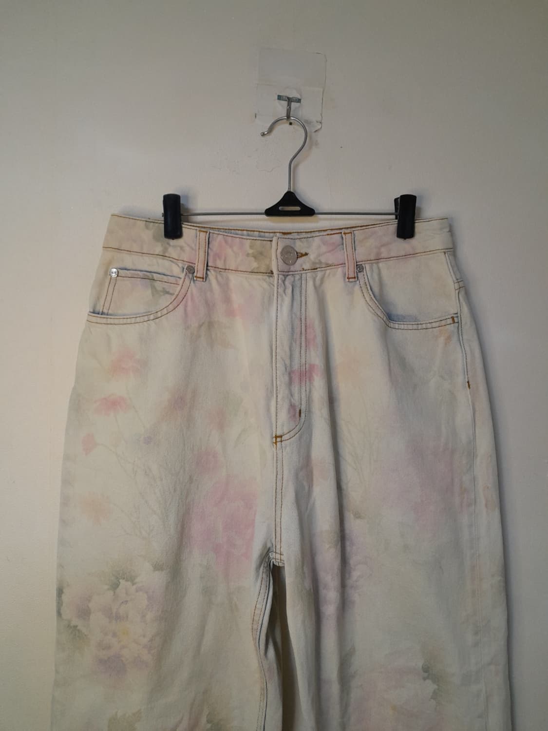 산드로 플라워 프린팅 데님바지 42 상품이미지2