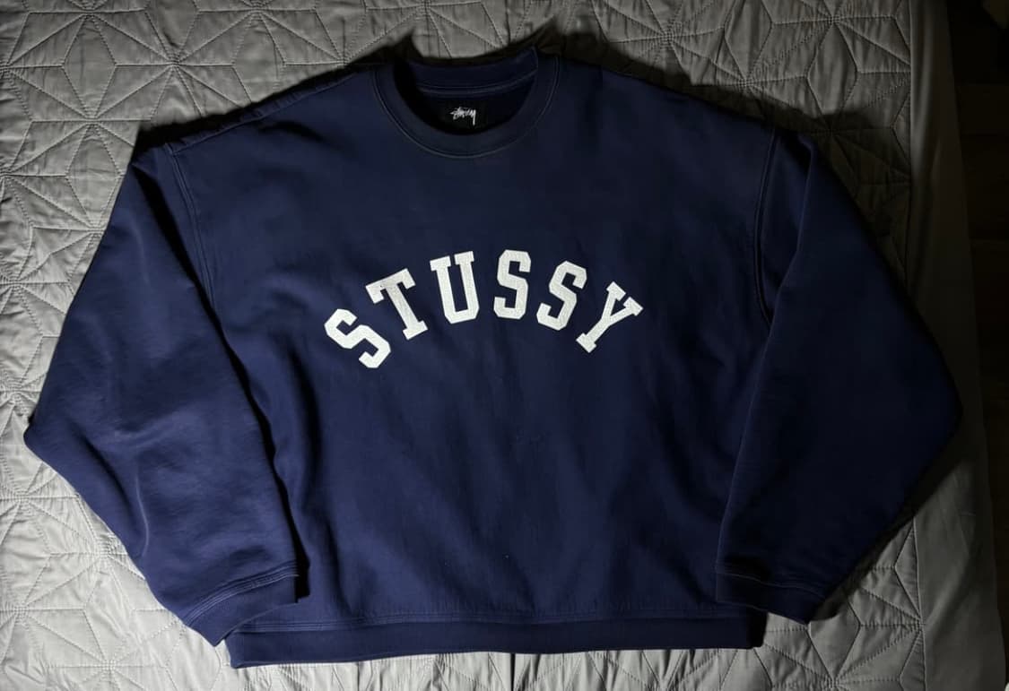 스투시 Stussy 맨투맨 Navy 네이비 상품이미지3