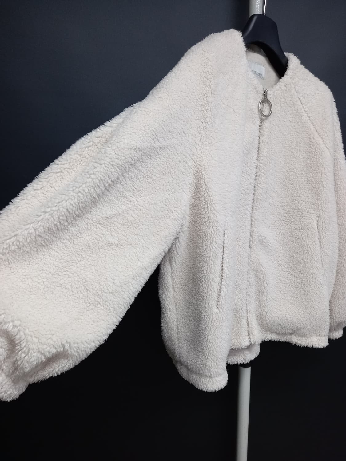 보브 춘추동 비숑부클 집업 후리스 자켓 44-66 상품이미지3