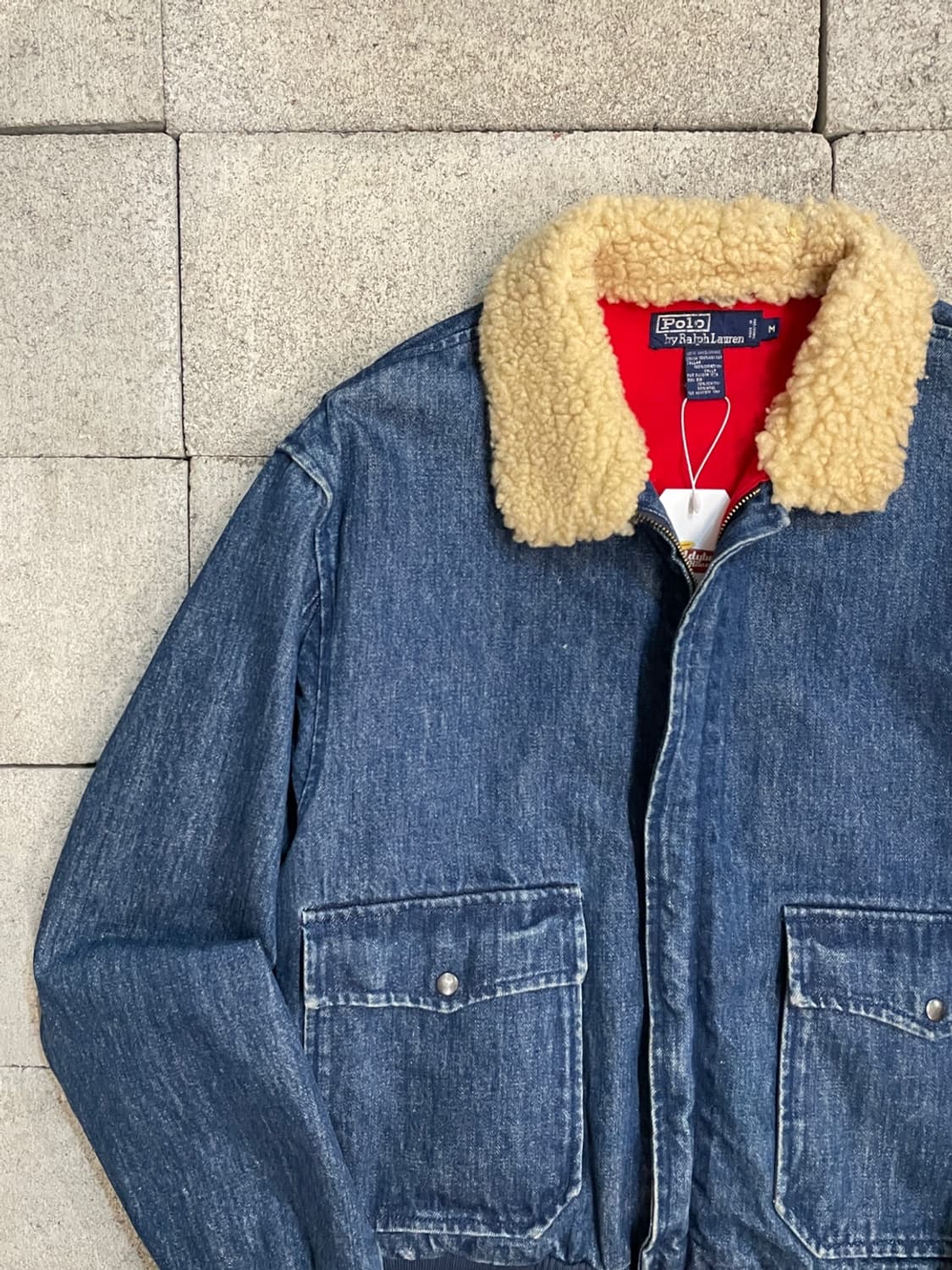 폴로 랄프로렌 G-1 데님 시어링  자켓 상품이미지2