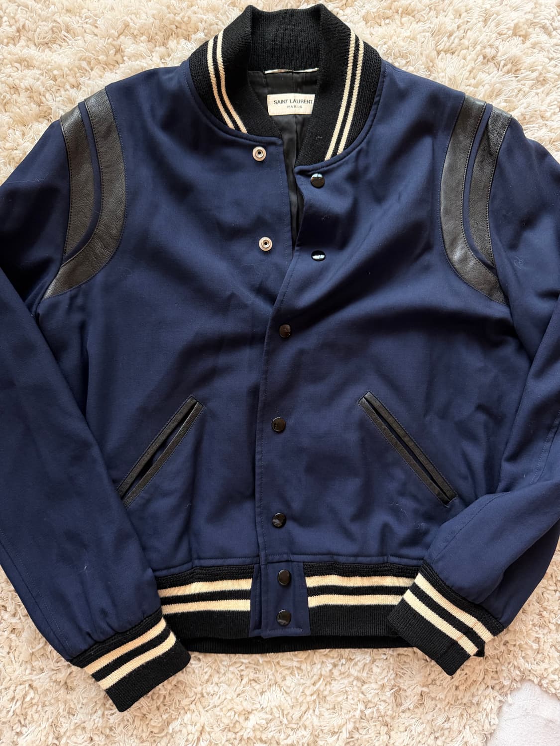 생로랑 테디 바시티 자켓 48 상품이미지4