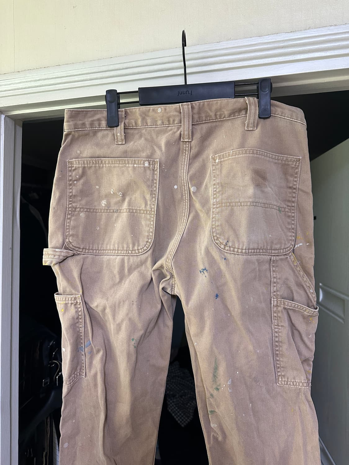 [34X32] 칼하트 B324 DKH 싱글니 카펜터 팬츠 상품이미지4