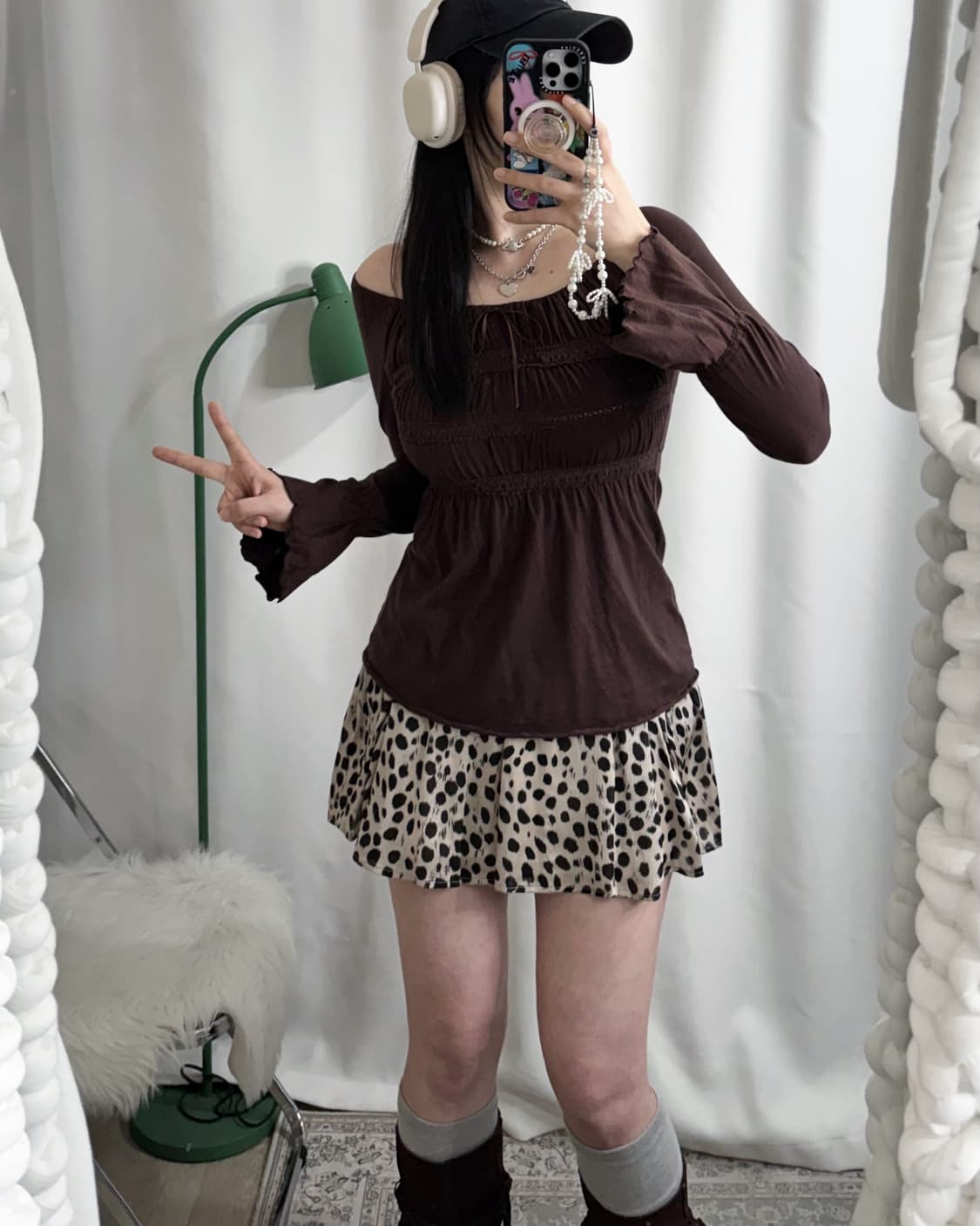 초코 브라운 웨스턴 무드 코디 세트 🍪 상품이미지5